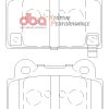 DB2215XP.jpg DBA Xtreme Performance Rear Brake Pad Set for Mitsubishi Lancer Evo 10