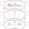 DBA 4000 Series T3 Slotted Front Disc & Xtreme Performance Pad Kit 350mm for Dodge Durango / Jeep Grand Cherokee