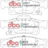 DBA Street Performance Rear Brake Pad Set for Dodge Durango / Jeep Grand Cherokee