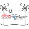 DB2222SS.jpg DBA Street Series Ceramic Front Brake Pad Set 120.8 x 76.0 x 13.6mm for MINI Mini Clubman (R55) / MINI Mini Convertible (R57) & More
