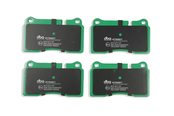 DBA Street Performance Front or Rear Brake Pad Set 131.7 x 77.3 x 15.9mm for Ac MK VI / Aston Martin DB9 & More