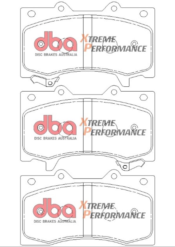 DB2242XP.jpg DBA Xtreme Performance Front Brake Pad Set for Nissan Patrol Y62