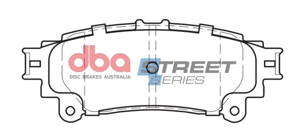 DBA Street Series Ceramic Rear Brake Pad Set 115.1 x 45.6 x 15.2mm for Lexus GS250 / Lexus GS300h & More