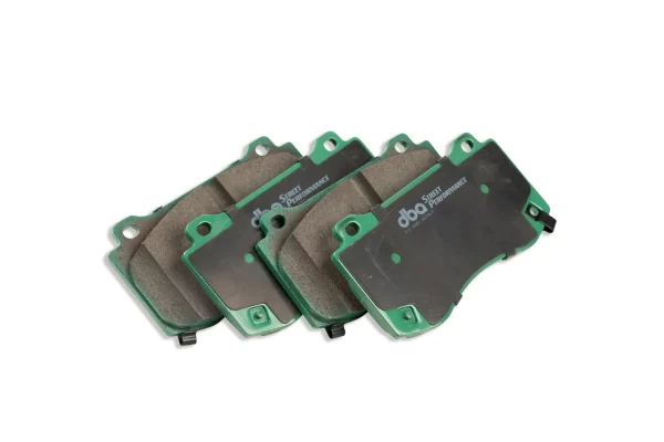 DB2259SP_02_real_photo.webp DBA Street Performance Front Brake Pad Set 141.5 x 76.2 x 16.7mm for Chrysler 300C / Dodge Challenger & More