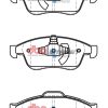 DBA Street Series Ceramic Front Brake Pad Set 155.2, 155.2 x 59.6, 65.0 x 16.9mm for Dacia Dokker / Dacia Dokker Van & More