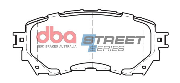 DBA Street Series Ceramic Front Brake Pad Set for Mazda 6 GJ / Mazda 6 GL