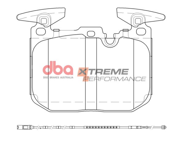 DBA 4000 Series T3 Slotted Front Disc & Xtreme Performance Pad Kit 340 x 30mm for BMW 1 Series (F20) M135 / BMW 1 Series (F20) M140 & More