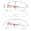DBA Race Performance Front Brake Pad Set 151.2 x 61.8 x 15.8mm for Chevrolet (Thailand) Colorado / Holden (Thailand) Colorado & More