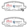 DBA Street Series Ceramic Rear Brake Pad Set for Honda HR-V RU