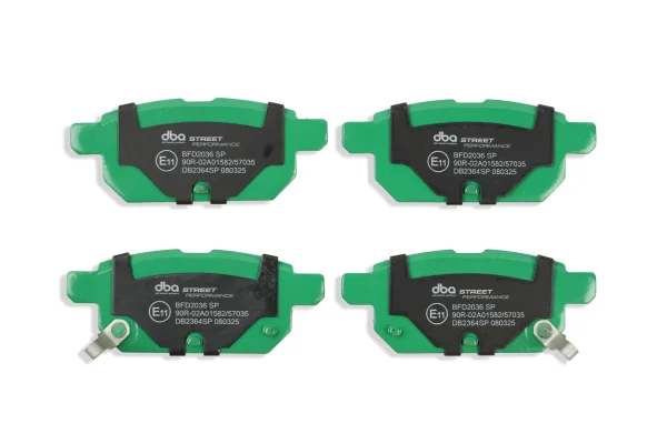 DBA Street Performance Rear Brake Pad Set 99 x 40 x 15mm for Suzuki Swift / Suzuki Swift SZ2 & More
