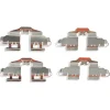 DBA Street Performance Rear Brake Pad Set 99 x 40 x 15mm for Suzuki Swift / Suzuki Swift SZ2 & More