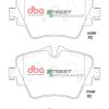 DBA Street Performance Front Brake Pad Set 129.0 / 129.0 x 75.0- I / 70.0- O x 17.5 / 17.5mm for BMW 1 Series (F40) 116 / BMW 1 Series (F40) 118 & More