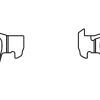 DB2384SS.jpg DBA Street Series Ceramic Rear Brake Pad Set 123.2, 123.2 x 61.4, 54.7 x 14.8mm for Audi A3 8V / Audi A3 Cabriolet 8V & More