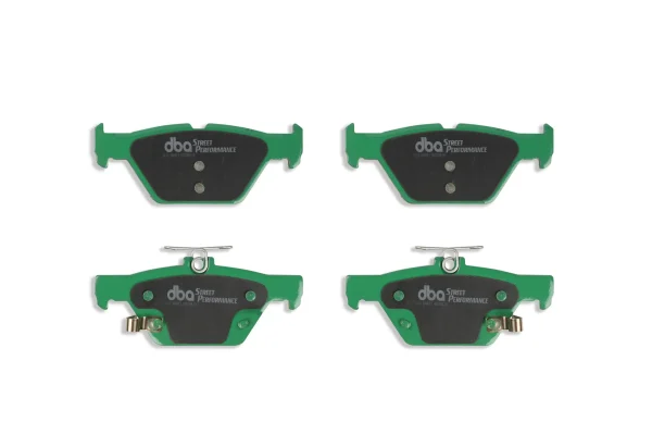 DBA Street Performance Rear Brake Pad Set 123 x 52.5 x 13.8mm for Subaru Forester / Subaru Impreza & More