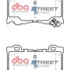 DBA Street Series Ceramic Front Brake Pad Set 127.3 x 75.7 x 15.6mm for Infiniti FX30D / Infiniti FX37 & More