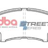 DBA Street Series Ceramic Front Brake Pad Set for Suzuki SX4 S-Cross / Suzuki Vitara
