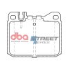 DBA Street Series Ceramic Front Brake Pad Set 89.7 x 73.5 x 16.8mm for Mercedes W123 200 / Mercedes W123 200 T & More