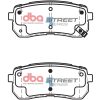 DB2447SS.jpg DBA Street Series Ceramic Rear Brake Pad Set 110.6 x 47.7 x 14.3mm for Hyundai H1 / Hyundai i-800 & More