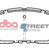 DBA Street Series Ceramic Front Brake Pad Set 142.7 x 57.3 x 16.2mm for Lexus UX250h / Toyota Camry / Toyota Rav 4