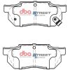 DBA Street Series Ceramic Front Brake Pad Set 115.7 x 45.1 x 14.3mm for Honda Civic (4th Gen) EC / Honda Civic (5th Gen) EG3 & More