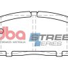 DBA Street Series Ceramic Front Brake Pad Set 119.6 x 47.5 x 15.0mm for Toyota Camry CV10R / Toyota Camry CV11R & More