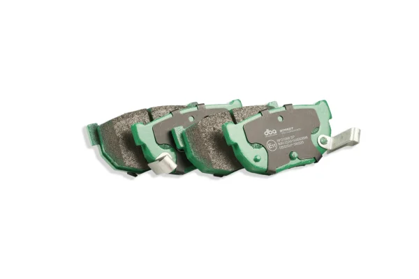 DBA Street Performance Rear Brake Pad Set 85.2; 85.2 x 41.6; 42.9 x 14mm for Nissan 200SX (S13) / Nissan 200SX (S14) & More