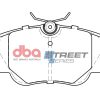DB425SS.jpg DBA Street Series Ceramic Front Brake Pad Set 108.3 x 59.9 x 18.0mm for Mercedes 190 (W201) / Mercedes E-Class (W124) E200 & More