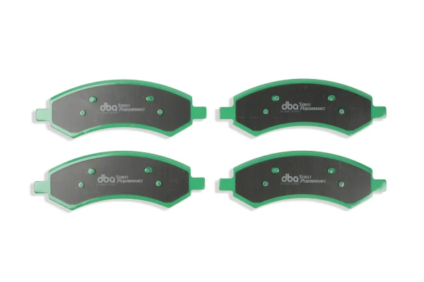 DBA Street Performance Front Brake Pad Set 177.7 x 61.2 x 17.7mm for Dodge Ram Pick-Up (1500) (2WD) / Dodge Ram Pick-Up (1500) (4WD) & More