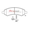 DBA 4000 Series T3 Slotted Front Disc & Xtreme Performance Pad Kit 336 x 28mm for Dodge Ram Pick-Up (1500) (2WD) / Dodge Ram Pick-Up (1500) (4WD) & More