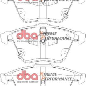 DBA Xtreme Performance Front Brake Pad Set for Mazda 6 GG