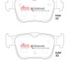 DBA 4000 Series T3 Slotted Rear Disc & Xtreme Performance Pad Kit 310 x 22mm for Audi A3 8Y / Audi A3 quattro 8Y & More