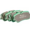 DBA Street Performance Rear Brake Pad Set 131.3 x 58.4 x 16.4mm for Land Rover Defender / Land Rover Discovery & More