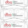 DBA 4000 Series T3 Slotted Front Disc & Street Performance Pad Kit 380mm for Ford Mustang (6th Generation)