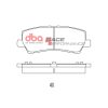 DB9022RP.jpg DBA Race Performance Rear Brake Pad Set for Ford Mustang (6th Generation)