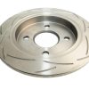 DBA Street Series T2 Slotted Rear Brake Disc 253 x 10mm for Ford Fiesta (Mk6) / Ford Fiesta (Mk7) & More