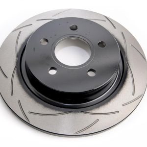 DBA Street Series T2 Slotted Rear Brake Disc 280 x 11mm for Ford C-Max (Mk1) / Ford Focus (Mk2) & More
