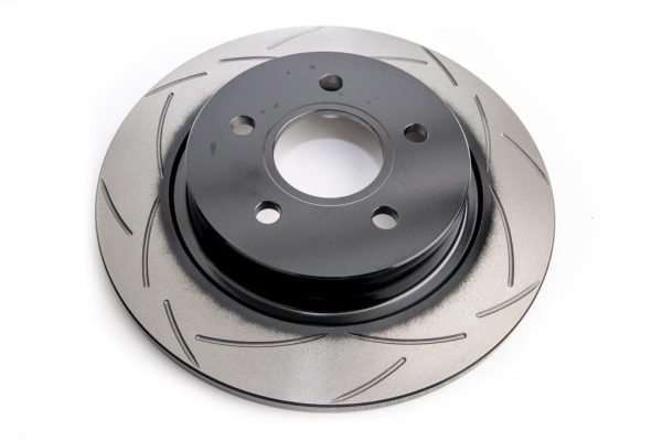 DBA Street Series T2 Slotted Rear Brake Disc 280 x 11mm for Ford C-Max (Mk1) / Ford Focus (Mk2) & More