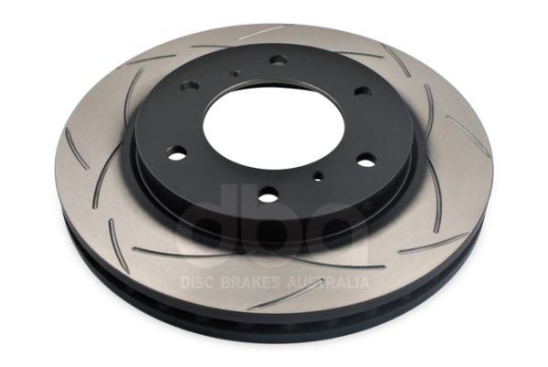 DBA Street Series T2 Slotted Front Brake Disc 295 x 28mm for Fiat Fullback / Mitsubishi L200