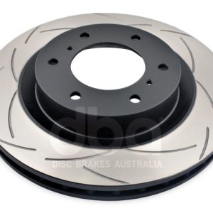 DBA Street Series T2 Slotted Front Disc & Street Performance Pad Kit 332mm for Mitsubishi Pajero