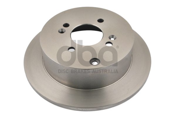 DBA Street Series Plain Rear Brake Disc 262 x 10mm for Hyundai Accent / Hyundai Getz & More