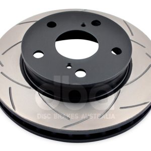 DBA Street Series T2 Slotted Front Brake Disc 255mm for Toyota Hilux (Extra Cab) KUN15
