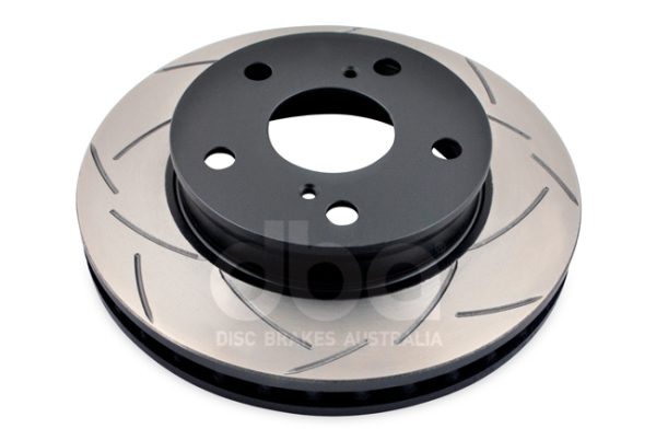 DBA2715S_LR_FRONT.jpg DBA Street Series T2 Slotted Front Disc & Street Performance Pad Kit 255mm for Toyota Hilux (Extra Cab) KUN15