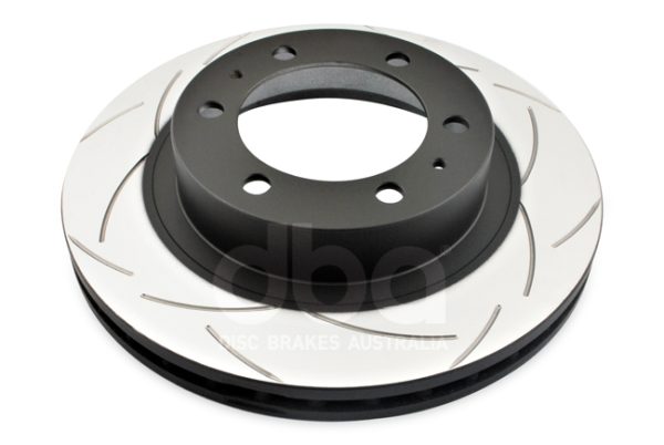 DBA2716S_LR_FRONT.jpg DBA Street Series T2 Slotted Front Disc & Street Performance Pad Kit 319 x 28mm for Toyota FJ Cruiser / Toyota Fortuner AN50/60 / Toyota Hilux