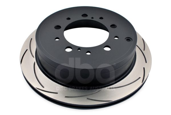 DBA Street Series T2 Slotted Rear Disc & Street Performance Pad Kit 345 x 18mm for Lexus LX450 / Lexus LX570 & More