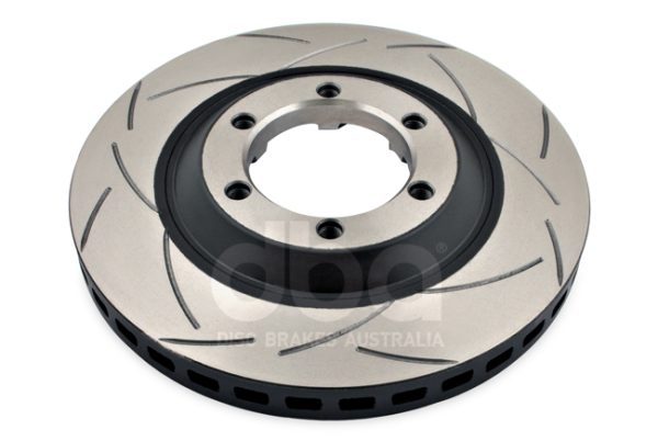DBA2840S_LR_FRONT.jpg DBA Street Series T2 Slotted Front Disc & Street Performance Pad Kit 280mm for Isuzu D-MAX / Isuzu Rodeo