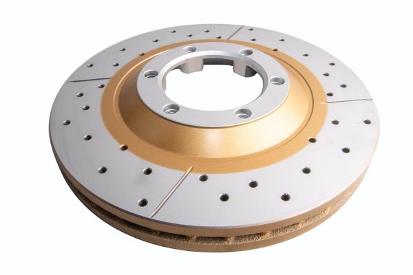 DBA Street Series X-Gold Drilled & Slotted Front Brake Disc 280mm for Isuzu D-MAX / Isuzu Rodeo