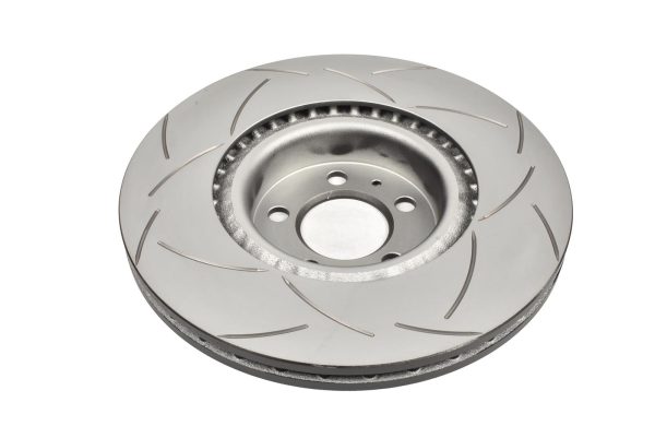 DBA Street Series T2 Slotted Front Brake Disc 312mm for Volkswagen Polo (AW)
