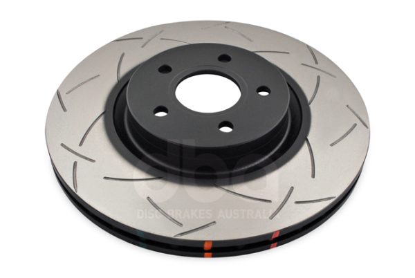DBA 4000 Series T3 Slotted Front Disc & Xtreme Performance Pad Kit 320 x 25mm for Ford Focus (Mk3) / Ford Kuga (Mk2) / Ford Transit/Toureno Connect