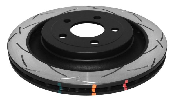 DBA 4000 Series T3 Slotted Rear Disc & Xtreme Performance Pad Kit 330mm for Ford Mustang (6th Generation)