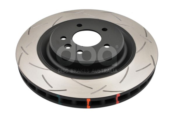 DBA 4000 Series T3 Slotted Front Brake Disc 350mm for Lotus Evora